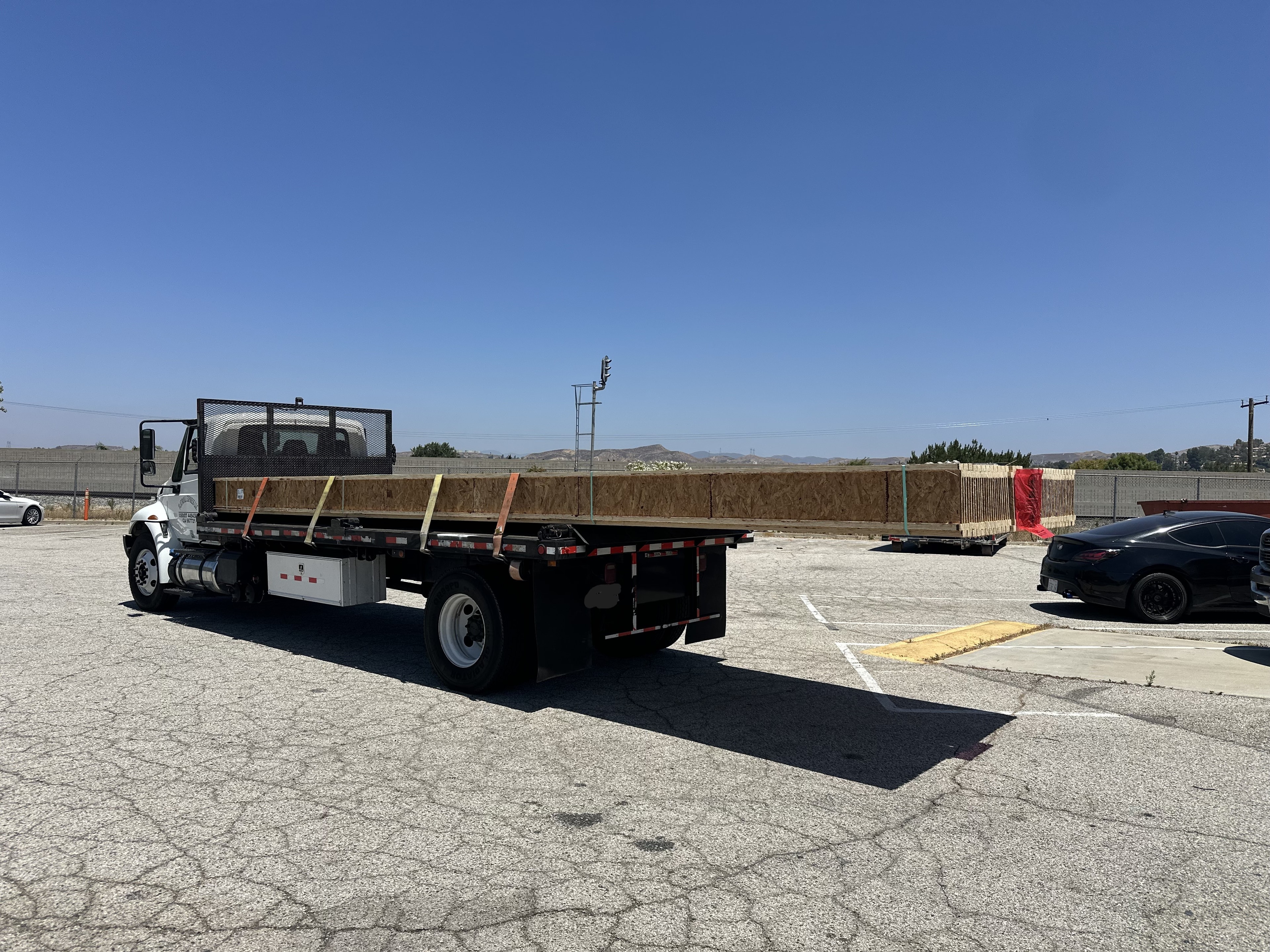 LA construction job site